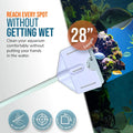 Flipper Platinum Aquarium Algae Scraper for Glass & Acrylic 28" Shaft