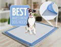 Dog Pee Pad Holder Tray Fits for 30” x 23” Pee Pads - 1 Pack - Sky Grey