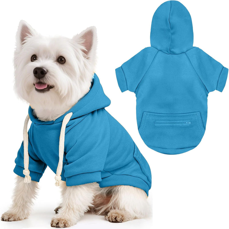 PETCARE Basic Dog Hoodie Sweaters for Small Medium Large Dogs Cats Puppy Clothes Soft Warm Fleece Dog Hoodies Sweatshirt