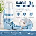 Rypet Rabbit Water Bottle No-Drip, Bunny Guinea Pig Water Dispenser(Blue)