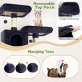 Globlazer Extra Tall Cat Tree Tower for Indoor Cats, 76in, F76