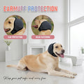 Dog Head Wrap - No Shake Ear Wrap Snood for Noise & Anxiety Relief, Ear Protector with Calming Hoodie, Dog Headband Ear 