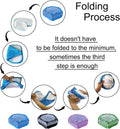 Small Animal Playpen with Zippered Mesh Cover - Portable Foldable Chicken Brooder Box, Indoor Outdoor Enclosure for Guin