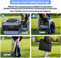 2-in-1 Dog Playpen Portable Cat Playpen, Non-Separable, No Assembly