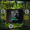 MYGIIKAKA Automatic Reptile Misting System, Reptile Humidifier Fogger