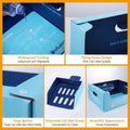3 Pack Disposable Cat Litter Boxes, 17.1 x 13.2 x 5.7 in, Waterproof
