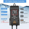 hygger Aquarium Heater 300W 500W 800W 1000W 1200W, Large Adjustable Fish Tank Heater with Intelligent Automatic Power-Of