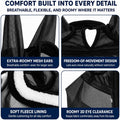 Horse Fly Mask with Ears & Detachab Nose Cover, Medium