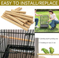 20-Pack Sanded Perch Covers for Parakeets - Bird Perchs Covers 7.5" L x 3/8" D Bird perches for Parakeets, Lovebirds, Parrotlets, Canaries and Other Small Birds (20pcs Small 7.5" L x 3/8" D)