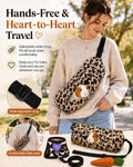 3Pcs Guinea Pig Carrier Sling with Adjustable Strap
