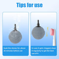 AQUANEAT Air Stones for Ponds 2 Inch, Long Lasting Aerator Oxygen Diffuser, Air Pump Accessories for Aquariums, Fish Tan