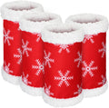 Mixweer 4 Pcs Christmas Horse Leg Wraps