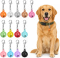 13 Pcs Pet Collar Bells, Colourful Dog Bells with Lobster Buckle