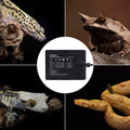 REPTI ZOO Upgrade Reptile Heat Mat with Thermostat - 6 x 8 Inch Reptile Heating Pad with Temperature Control for 10-20 g