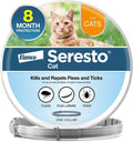 Seresto Cat Vet-Recommended Flea & Tick Treatment & Prevention Collar for Cats | 8 Months Protection