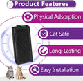 4 Pcs Carbon Filter Compatible with PETLIBRO Luma Automatic Cat Litter Box