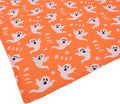 ADOGGYGO Halloween Dog Bandanas, 4 Pack Skeleton Ghost Pumpkin Bandana, L