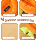 Bunny Bed Rabbit Bed Carrot Shape Bunny Beds Soft Comfortable Rabbits Beds Machine Washable Indoor Guinea Pig Bed Cute S