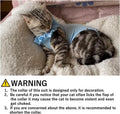 Cat Recovery Suit for Abdominal Wounds and Skin Diseases,Breathable Surgical Recovery Shirt After Surgery Wear Anti Licking Wounds,E-Collar Alternative for Female Cats Kitten(RSC01-blue-m)