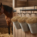 2 Pcs Black Tack Rack with Swivel Hooks, 6 Hooks Hanging Bridle Hook Portable Bridle Hook Tack Hangers for Horses Horse 