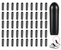 Prong Collar Covers 2.25mm Designed for Herm. Sprenger Collar (50 Tips per Pack), Vinyl Comfort Prong Tips for 2.0mm-3.0mm Dog Pinch Collar