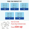 MengMengDa Small Dog Sweater, Soft Knit Dog Clothes for Spring Transition, Lightweight Puppy Outfit for Pomeranian, Yorkie, Chihuahua; Stylish Doggy Apparel for Spring Morning Walks (Dark Blue, M)