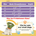 Cat Cone Collar Soft - Adjustable Recovery Collar for Cats & Small Dogs,Cute Waterproof E-Colar to Stop Licking & Scratc