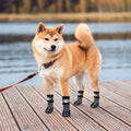 KOOLTAIL Non Slip Dog Socks to Prevent Licking Paws for Hardwood Floors, Dog Boots Shoes for Hot/Cold Pavement with Grip