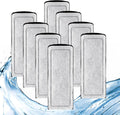 Pryitier 8 Pack Filter Cartridge for Marina Slim Filter S10/S15/S20, Replacement Fish Tank Cartridges with Ceramic for A