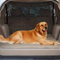 Car Dog Barrier Net, Hook Up Elastic Envelope Luggage Net (47.24" x 33.85") Dual Layer Safety Net for Pet Dog Vehicle Un