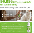Vetenix Cat Wound Care Spray Feline Healing Aid, Skin Repair for Cuts, Sores & Abrasions | Itch Relief for Irritated Cat Skin | Hot Spot & Allergy Support | Safe & Non-Toxic | 3.38 fl oz
