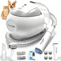 Pawimood Dog Grooming Vacuum,5-in-1 Low Noise Pet Grooming Kit with Dog Clipper & Steam Brush for Shedding,2L Dust Cup & 13000Pa Suction, Dog Vacuum for Dogs and Cats,Includes Pet Waterless Shampoo
