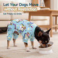 XPUDAC 4 Pack Dog Pajamas for Small Dogs Pjs Clothes Puppy Onesies Outfits for Doggie Duck Shirts Sleeper for Pet-M