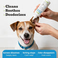 Dog & Cat Ear Cleaner, 8.45oz pH‑Balanced No‑Sting Ear Wash