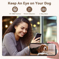UTCG Automatic Dog Feeder with Camera: 8L/33 Cups 5G WiFi