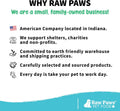 Raw Paws Compressed Rawhide Bones for Medium Dogs (10 Pack) - Chews
