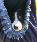 Pet Sling Carrier, OrgMemory Adjustable Bag, Small Dog Cat Outdoor Shoulder Carrier Most Suitable: 3-8 lbs (Blue Plaid)