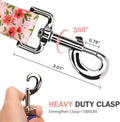 Hikiko 6FT Dog Leash Padded Double Handle with Designed Pattern