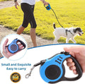 Retractable Dog Leash for Medium - Small Dogs and Cats 16.5FT Tangle Free, Heavy Duty Walking Leashes with Anti Slip Han