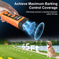 Dog Bark Deterrent Device, Color Display 2000 mAh Rechargeable Ultrasonic Anti-Barking Trainer with 4 Frequency Settings