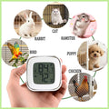 Reptile Thermometer and Humidity Gauge with Suction Cup