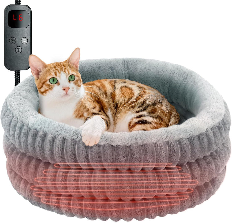 Heated Cat Bed Indoor, 20