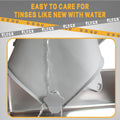 Pee Pads Tray 30 X 36 Inches, Silicone Dog Bedpan Tray, High Edge Puppy Pad Holder Tray for Easy to Clean and Spill Free