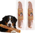 Just Try 2 Packs 13" Large Size Chicken Wrapped Rawhide Dog Chew Sticks