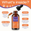 Taurine Liquid Supplement for Dogs and Cats, Support Heart & Vision Health