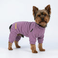 Fitwarm 2 Pack Lightweight Fleece Dog Pajamas, Warm Winter Dog Clothes for Small Dogs Boy Girl, Cozy Pet Onesie with Fee