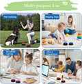 Gelabur Set of 8 Dog Buttons for Communication, Voice Recordable Buttons for Classroom, Dog Training Talking Buttons Sta