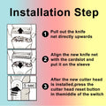 21B Series 3 Electric Shaver Replacement Head Compatible with Braun