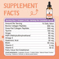 Collagen for Cats - Grass Fed Cat Collagen Drops - Cat Joint Supplement - Skin & Coat, Digestive & Immune Support - Senior Cat Supplement with MSM, Hyaluronic Acid, Biotin - Roast Chicken Flavor