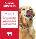Country Kitchen Rawhide Free Beef Rings Dog Chews, Made with Real Beef, Highly Digestible, Gluten Free, 7 Count